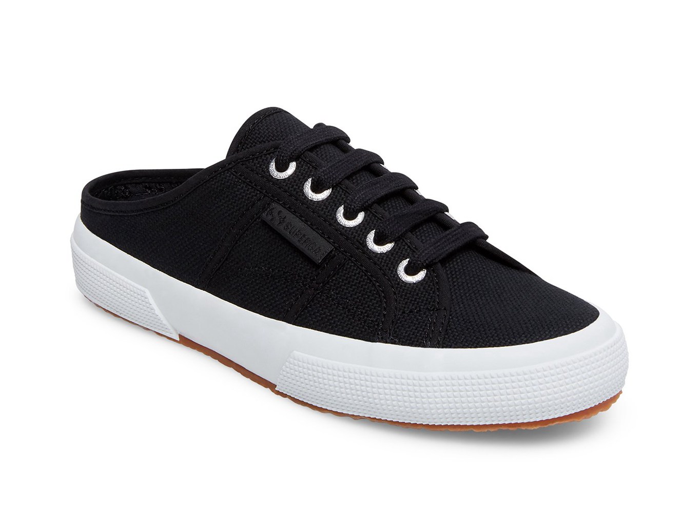 Superga Slip On Womens - 2402 Cotw - Black - SQXFR4873